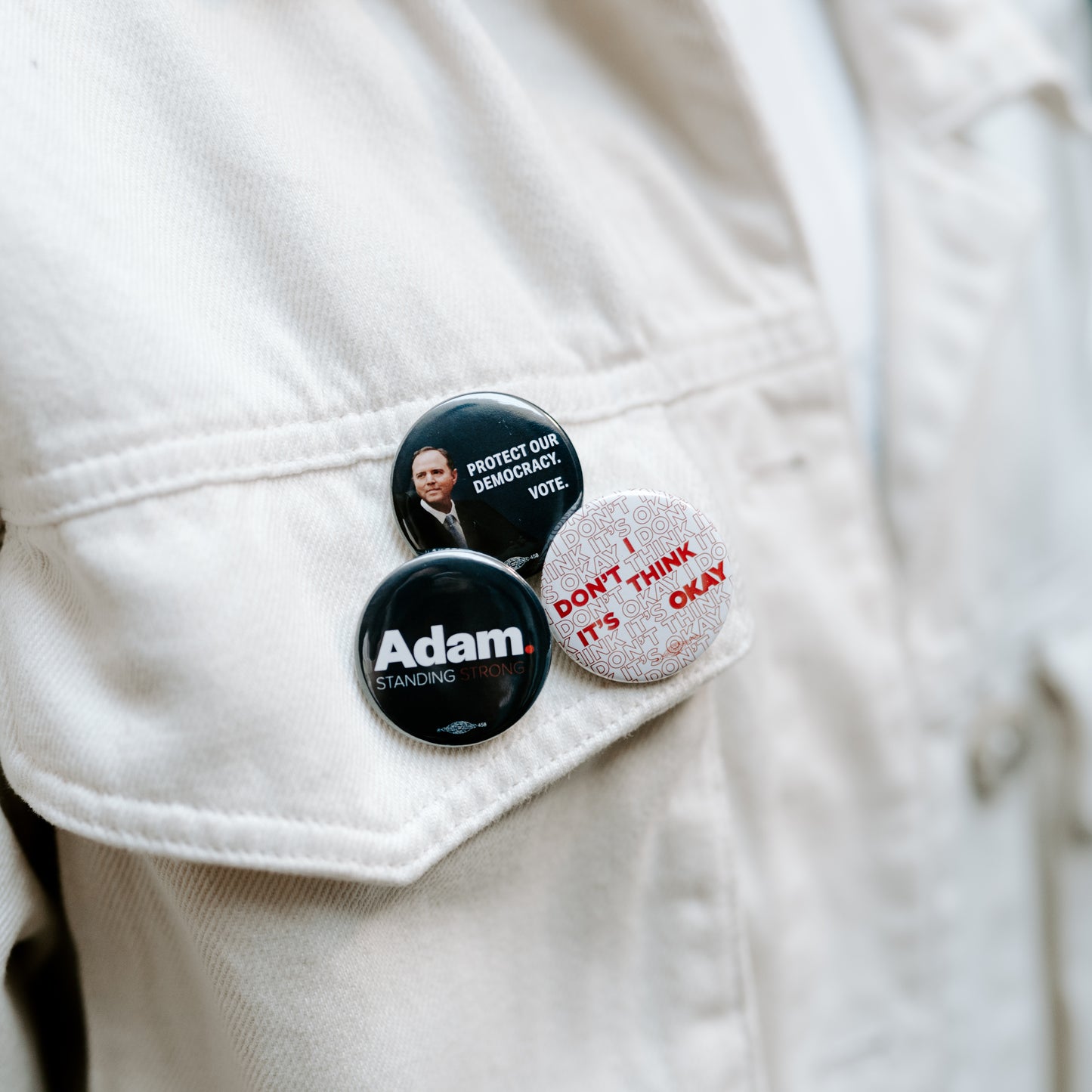 Adam Schiff for Congress 1.5" Button Pack