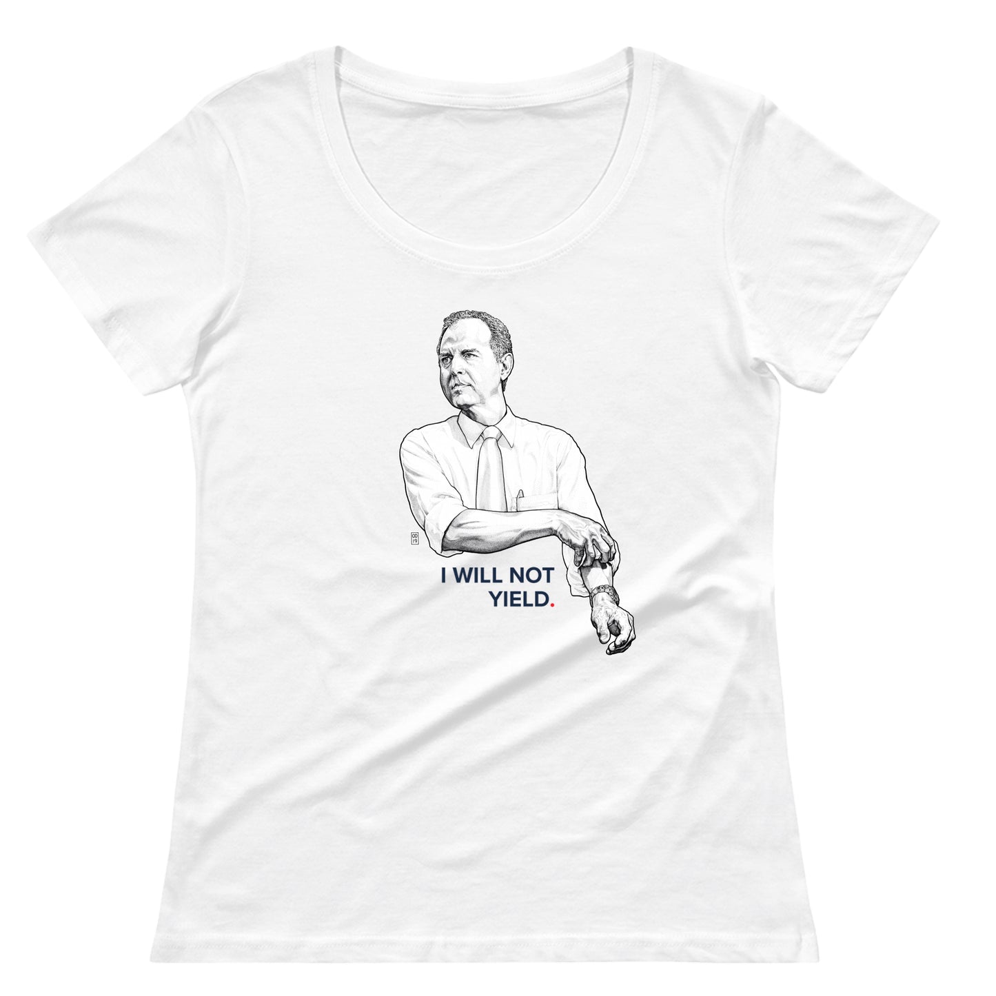 Adam Schiff for Congress I Will Not Yield T-Shirt