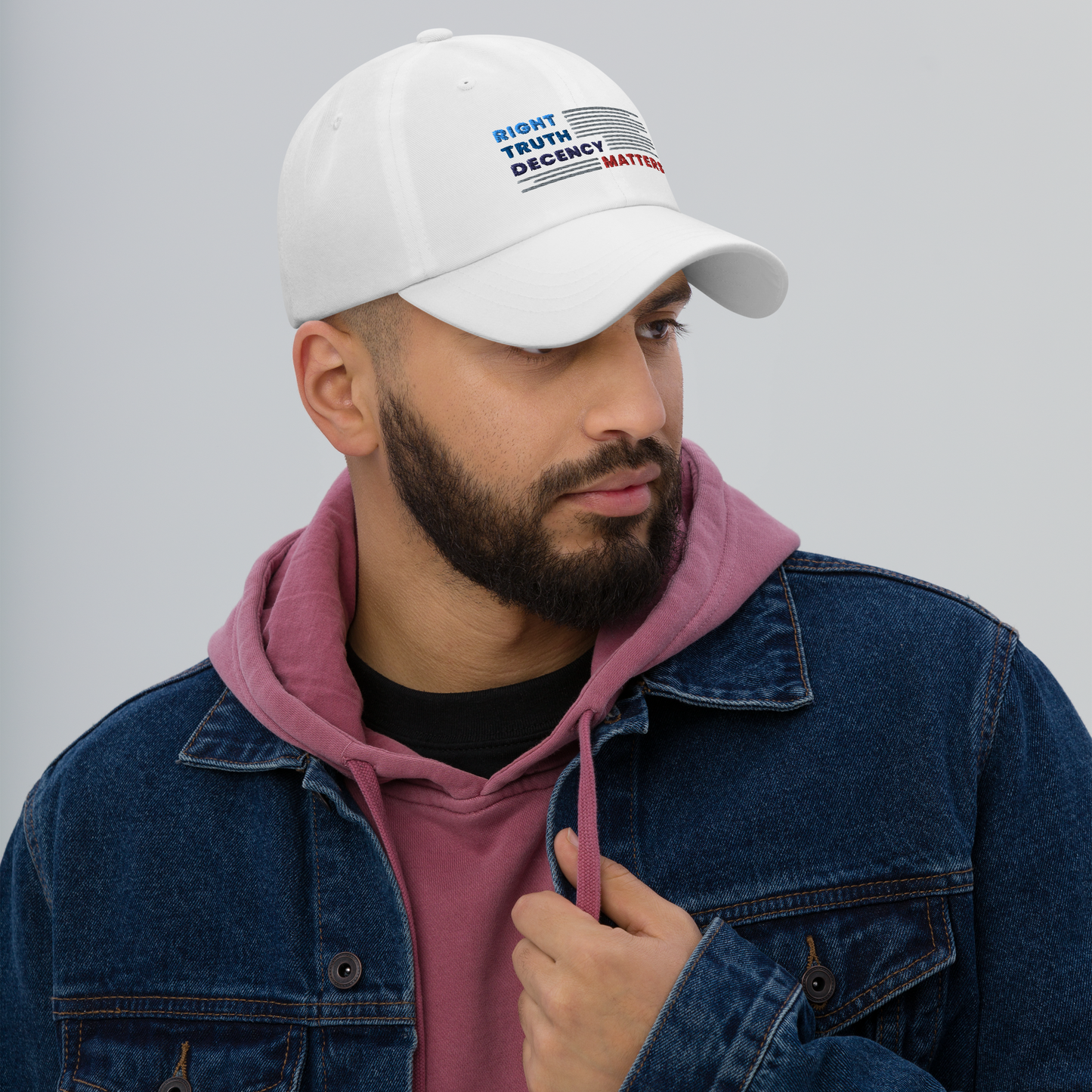 Right, Truth, Decency Matters Hat
