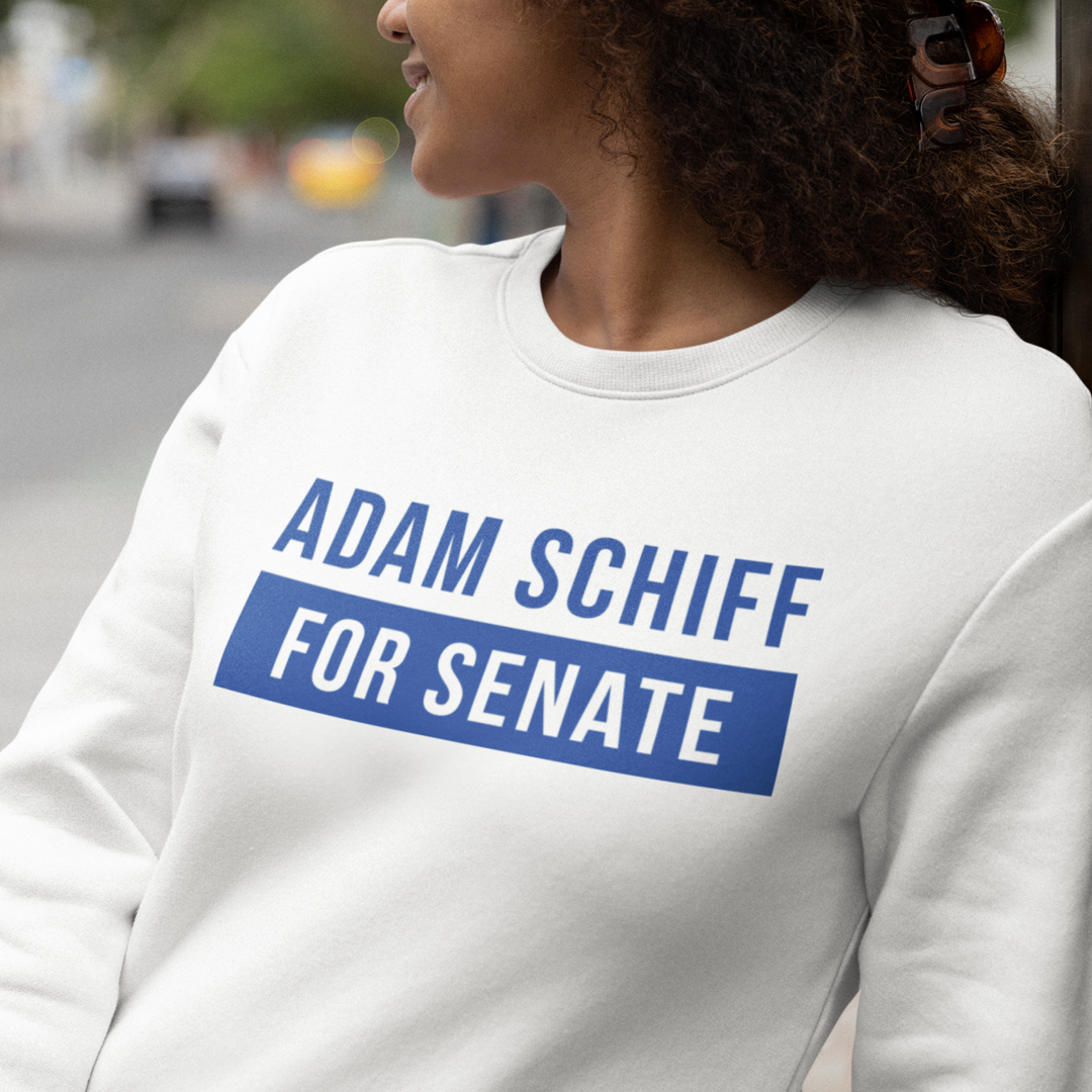 Adam Schiff for Senate Crewneck Sweatshirt