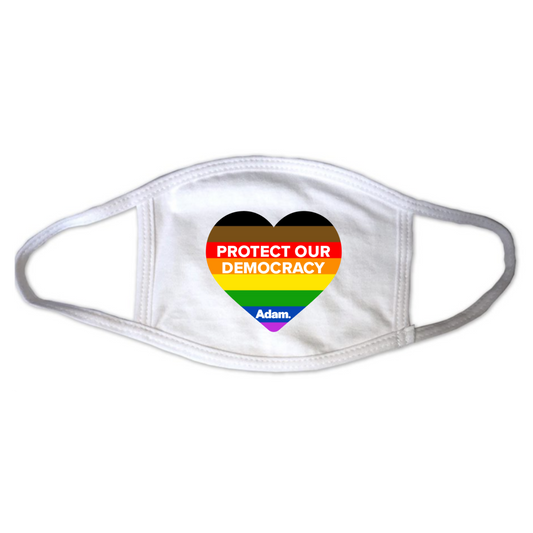 Protect Our Democracy Pride Mask